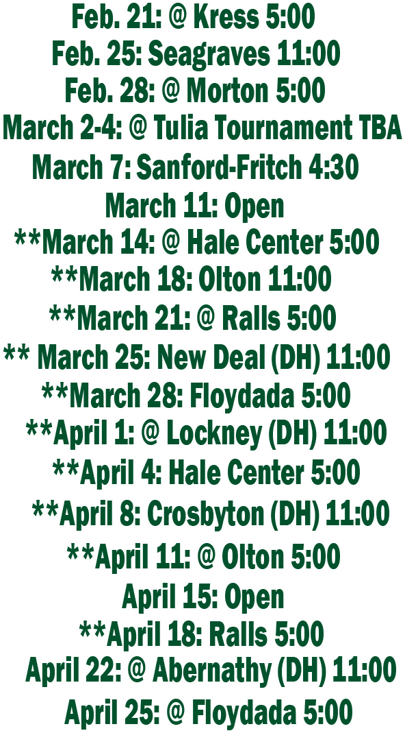 Springlake earth high school wolverine baseball home page